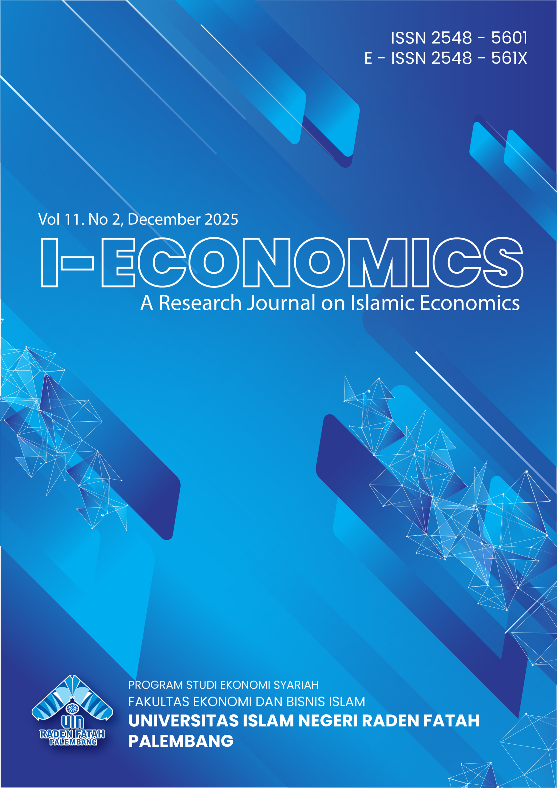 I-ECONOMICS: A Research Journal on Islamic Economics